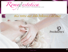 Tablet Screenshot of esteticaromy.ch